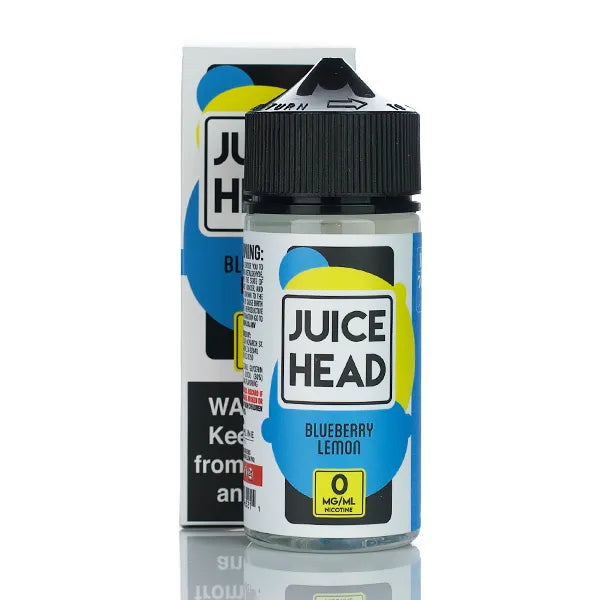 Juice Head E-Liquid - No Nicotine Vape Juice - 100ml - Black Coral